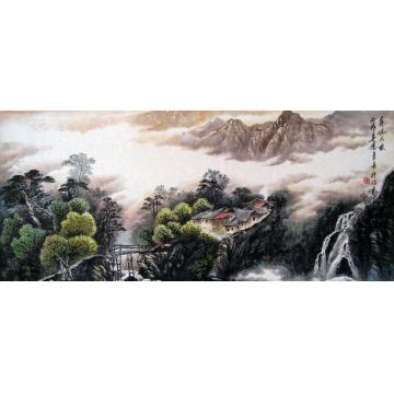 吴进良国画山水无题字画之家