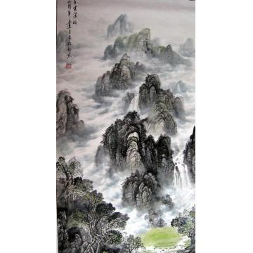 吴进良国画山水无题字画之家