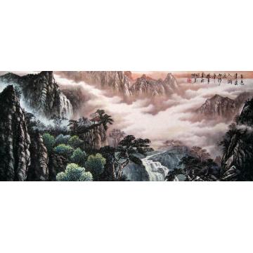 吴进良国画山水无题字画之家