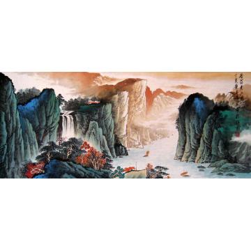 吴进良国画山水无题字画之家
