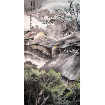 吴进良国画山水春风得意字画之家