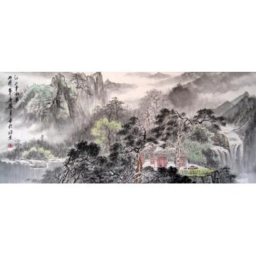 吴进良国画山水江山本如画字画之家