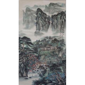 吴进良国画山水溪山有雅客字画之家