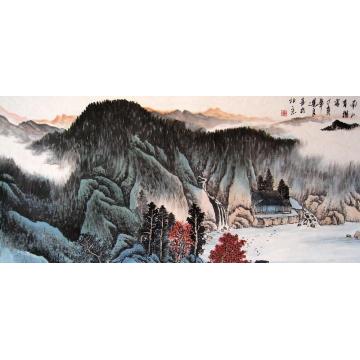 吴进良国画山水南山有雅客字画之家