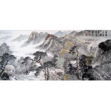 吴进良国画山水清雅玉洁字画之家