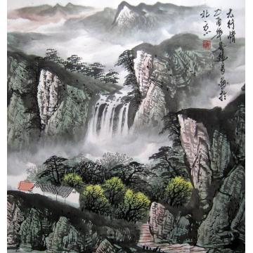 吴进良国画山水太行情字画之家