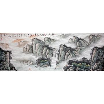 吴进良国画山水锦绣山河如画来字画之家
