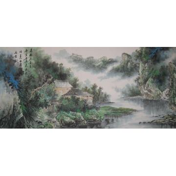 吴进良国画山水春风送远香字画之家