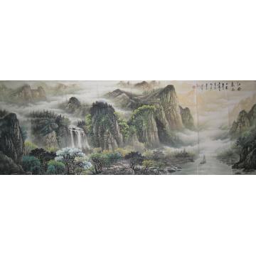 吴进良国画山水江南春色字画之家