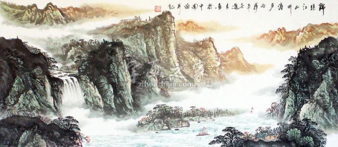 国画家吴进良字画之家