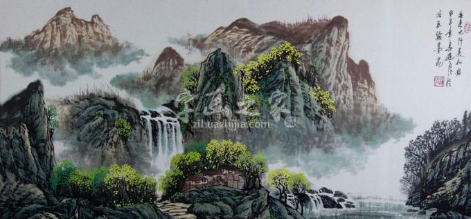 国画家吴进良字画之家