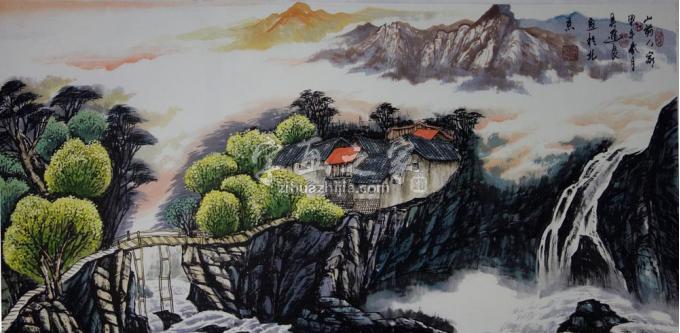 国画家吴进良字画之家