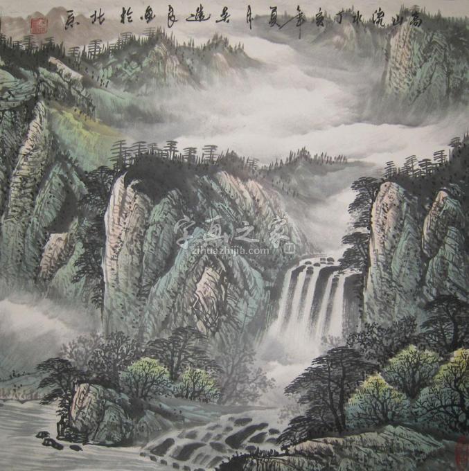 国画家吴进良字画之家