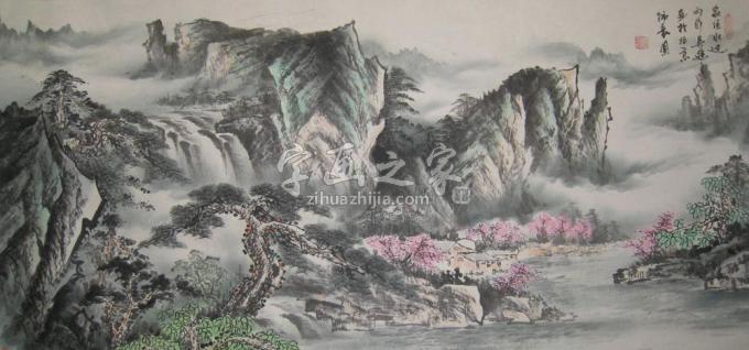 国画家吴进良字画之家