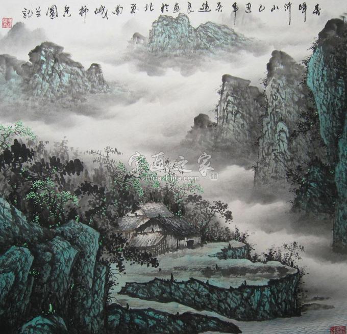 国画家吴进良字画之家