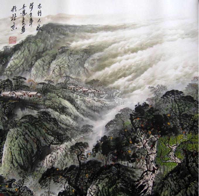 国画家吴进良字画之家