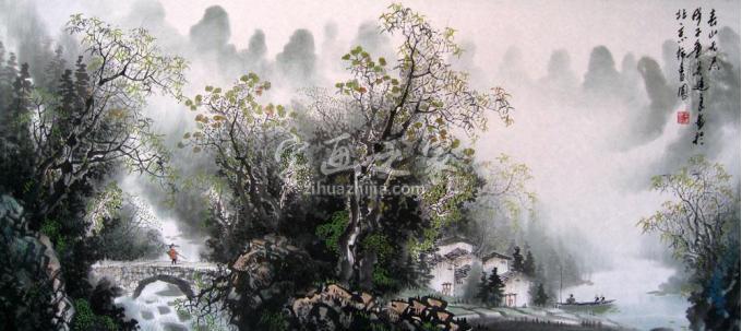 国画家吴进良字画之家