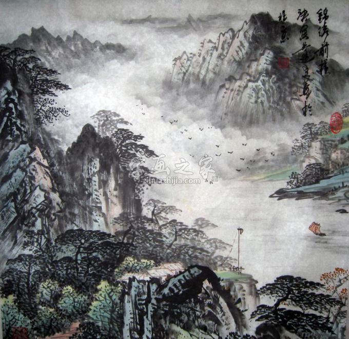 国画家吴进良字画之家