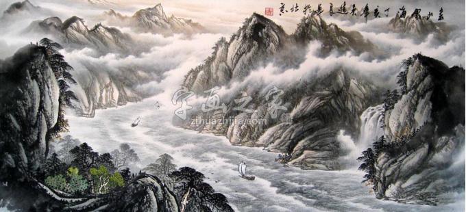 国画家吴进良字画之家