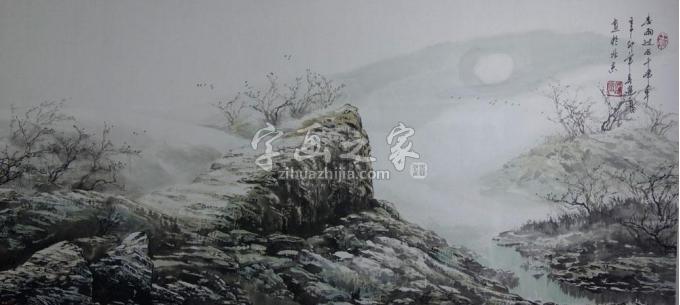国画家吴进良字画之家
