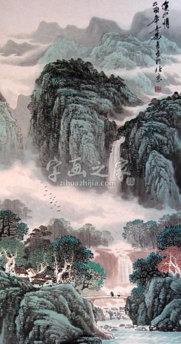 国画家吴进良字画之家