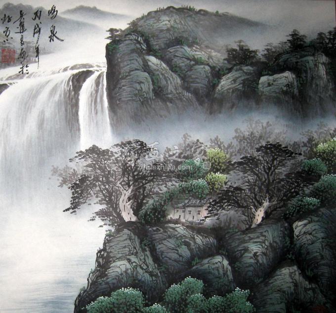 国画家吴进良字画之家