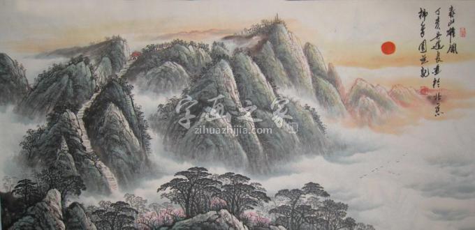国画家吴进良字画之家