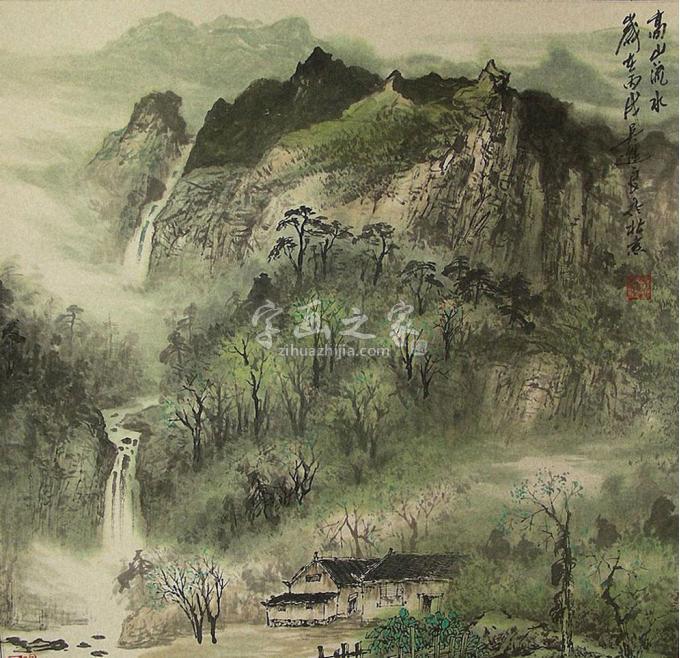 国画家吴进良字画之家