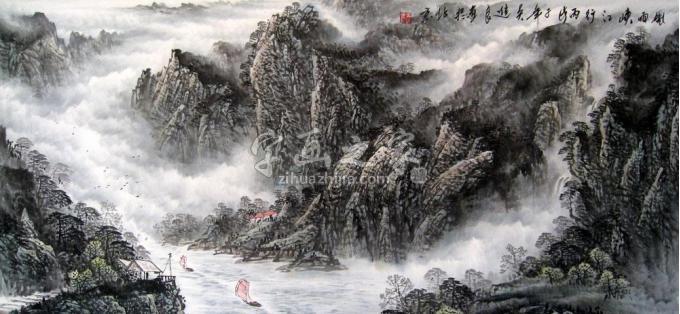 国画家吴进良字画之家