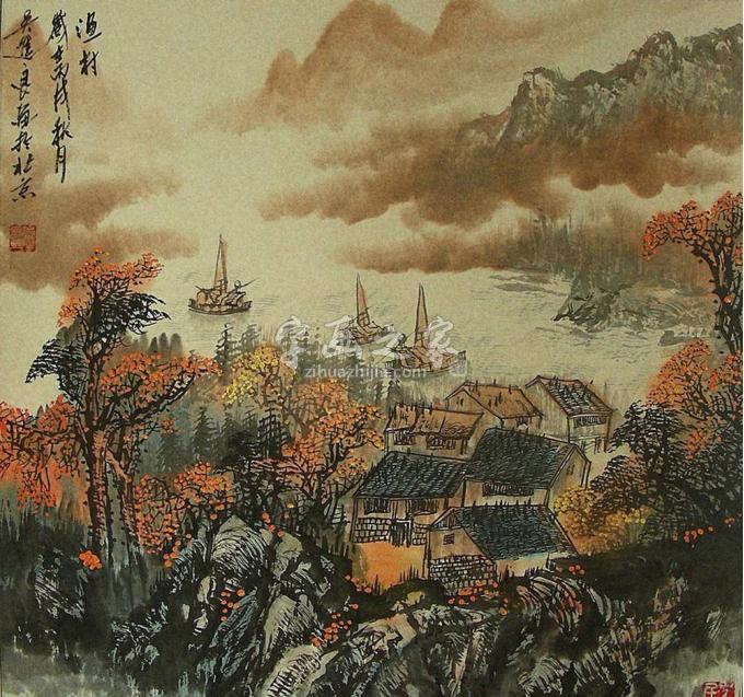 国画家吴进良字画之家