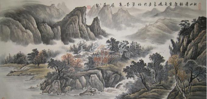 国画家吴进良字画之家