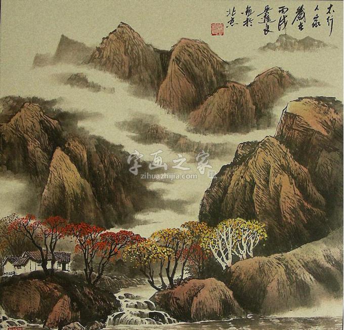 国画家吴进良字画之家