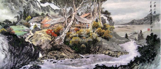 国画家吴进良字画之家