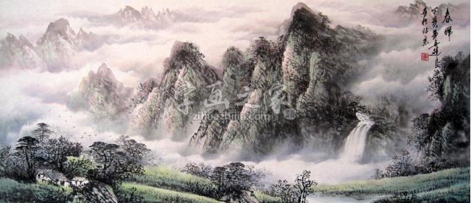 国画家吴进良字画之家