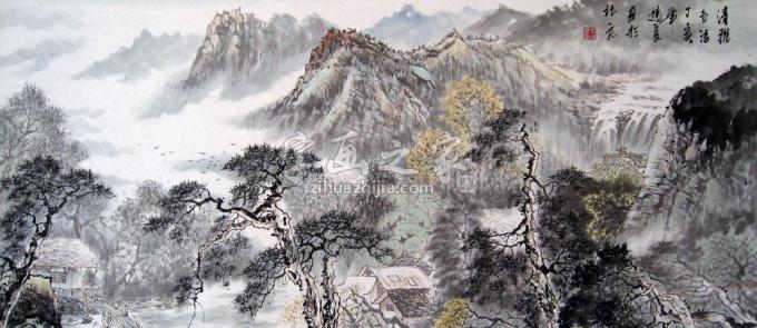 国画家吴进良字画之家