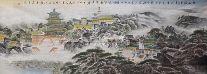 国画家吴进良字画之家