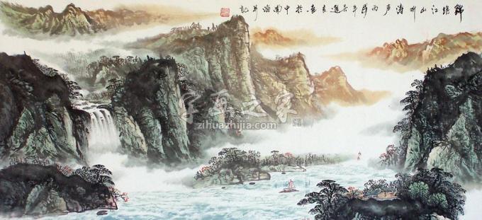 国画家吴进良字画之家