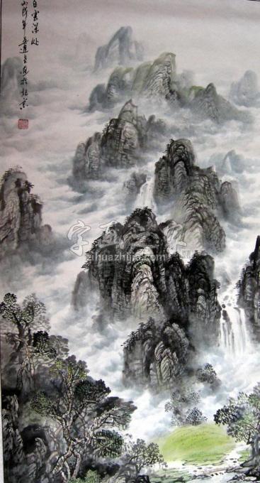 国画家吴进良字画之家