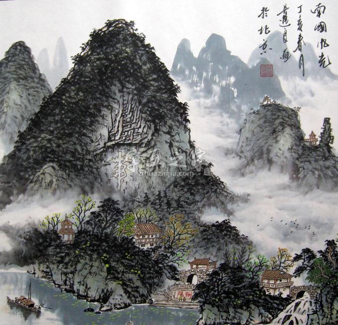 国画家吴进良字画之家