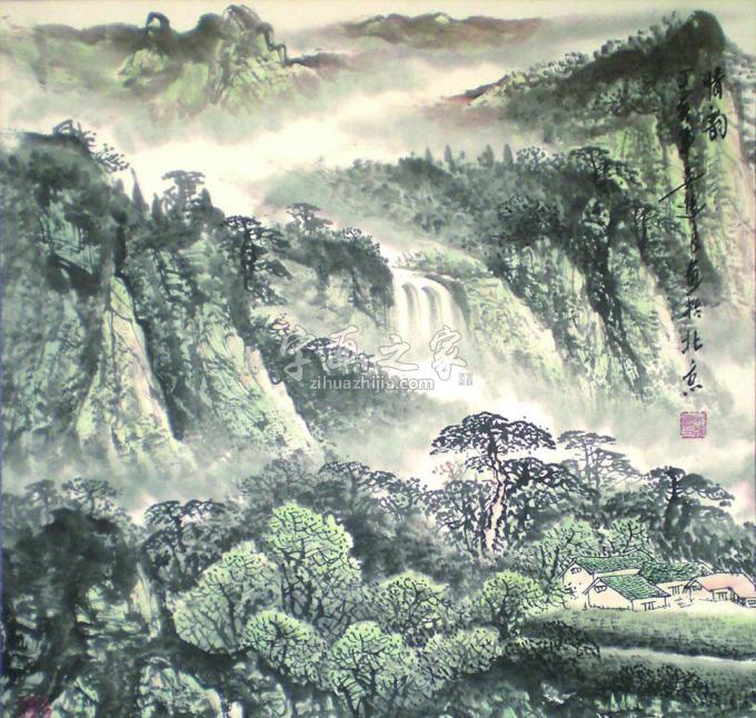 国画家吴进良字画之家