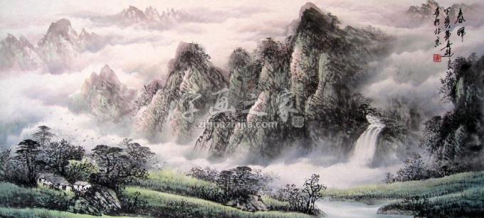 国画家吴进良字画之家