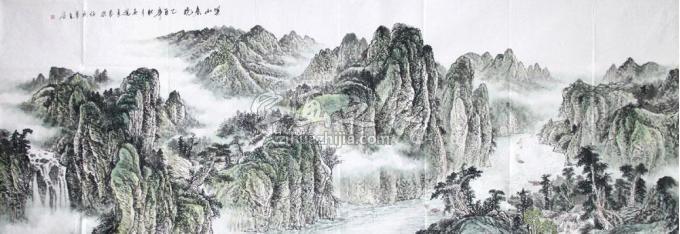 国画家吴进良字画之家