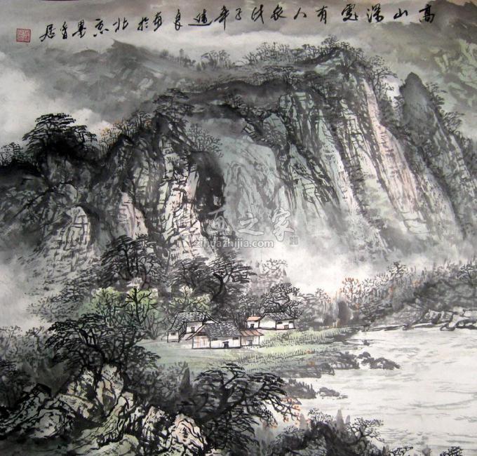 国画家吴进良字画之家