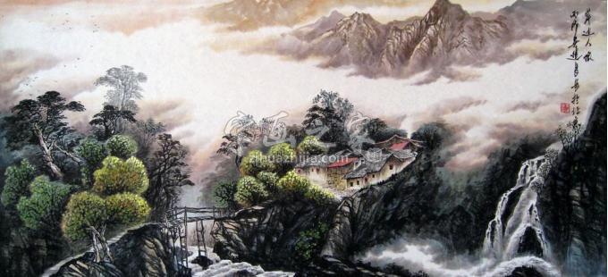 国画家吴进良字画之家