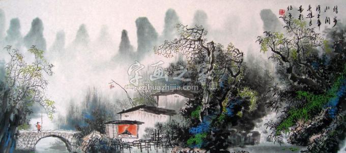 国画家吴进良字画之家