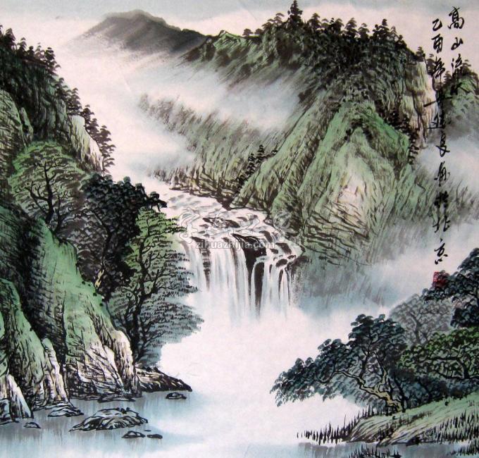 国画家吴进良字画之家