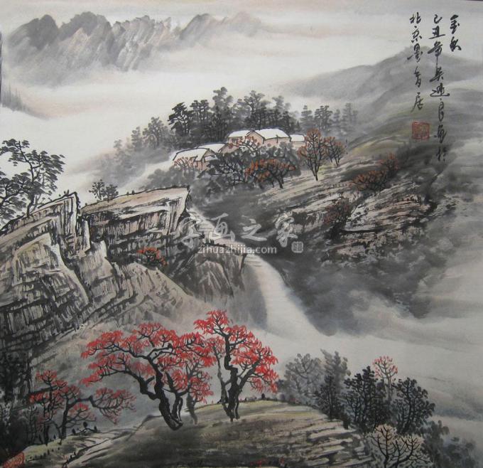 国画家吴进良字画之家