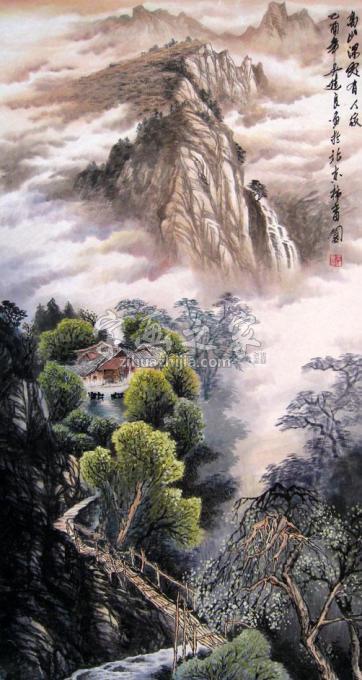国画家吴进良字画之家