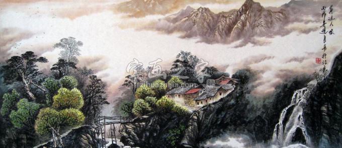 国画家吴进良字画之家