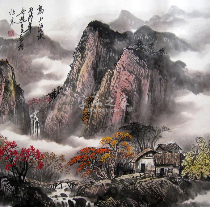 国画家吴进良字画之家